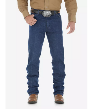 Wrangler Men's Cowboy Cut Slim Fit Jean, Bleached, W35 L30