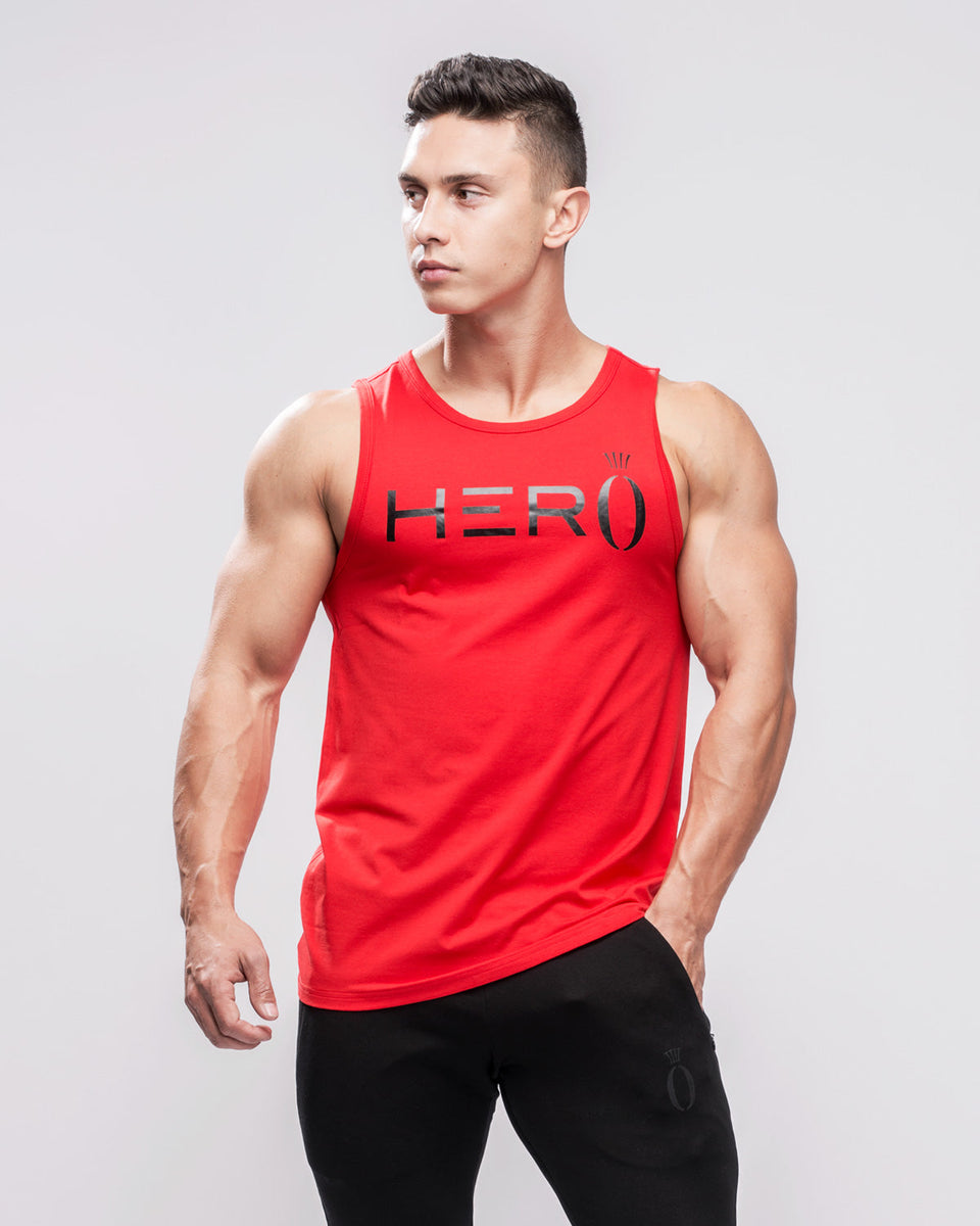 Primo Tank Top Red & Black | HERA x HERO