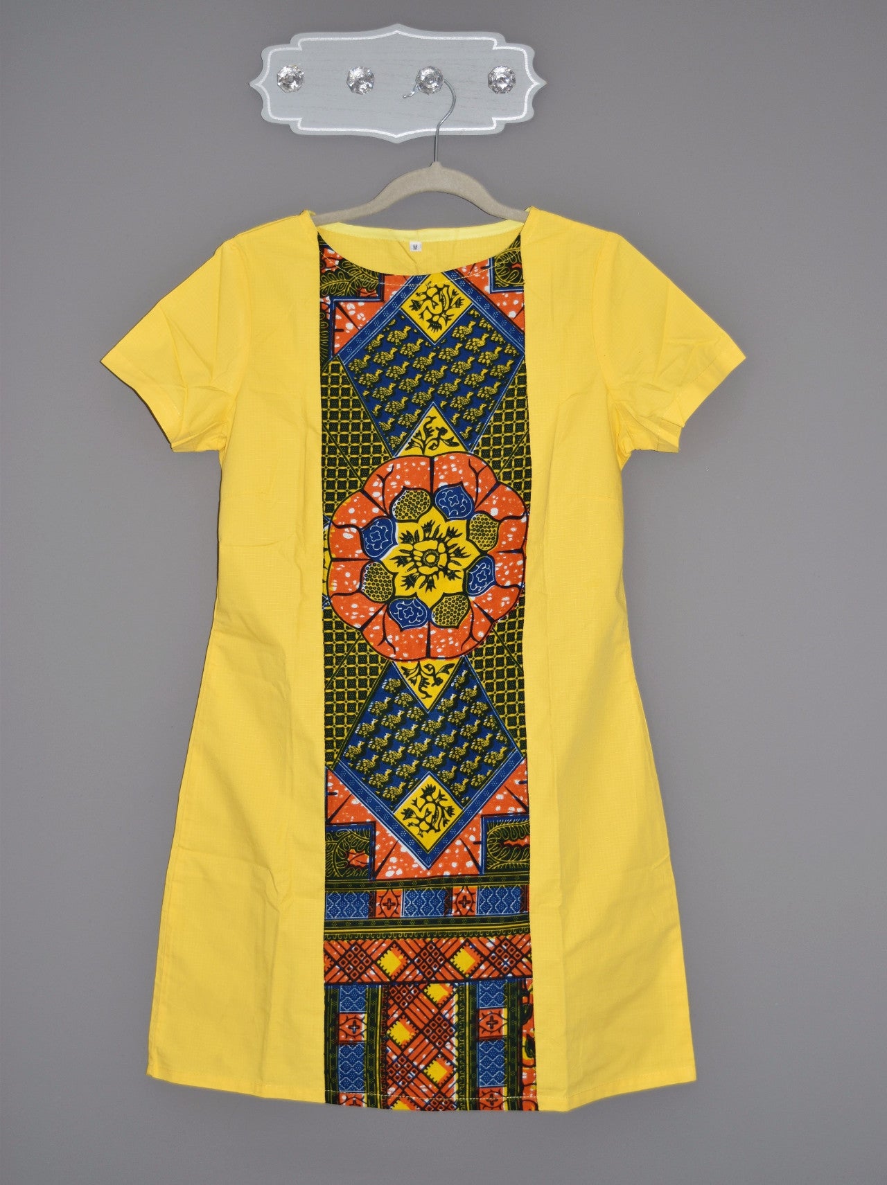 ankara yellow dresses