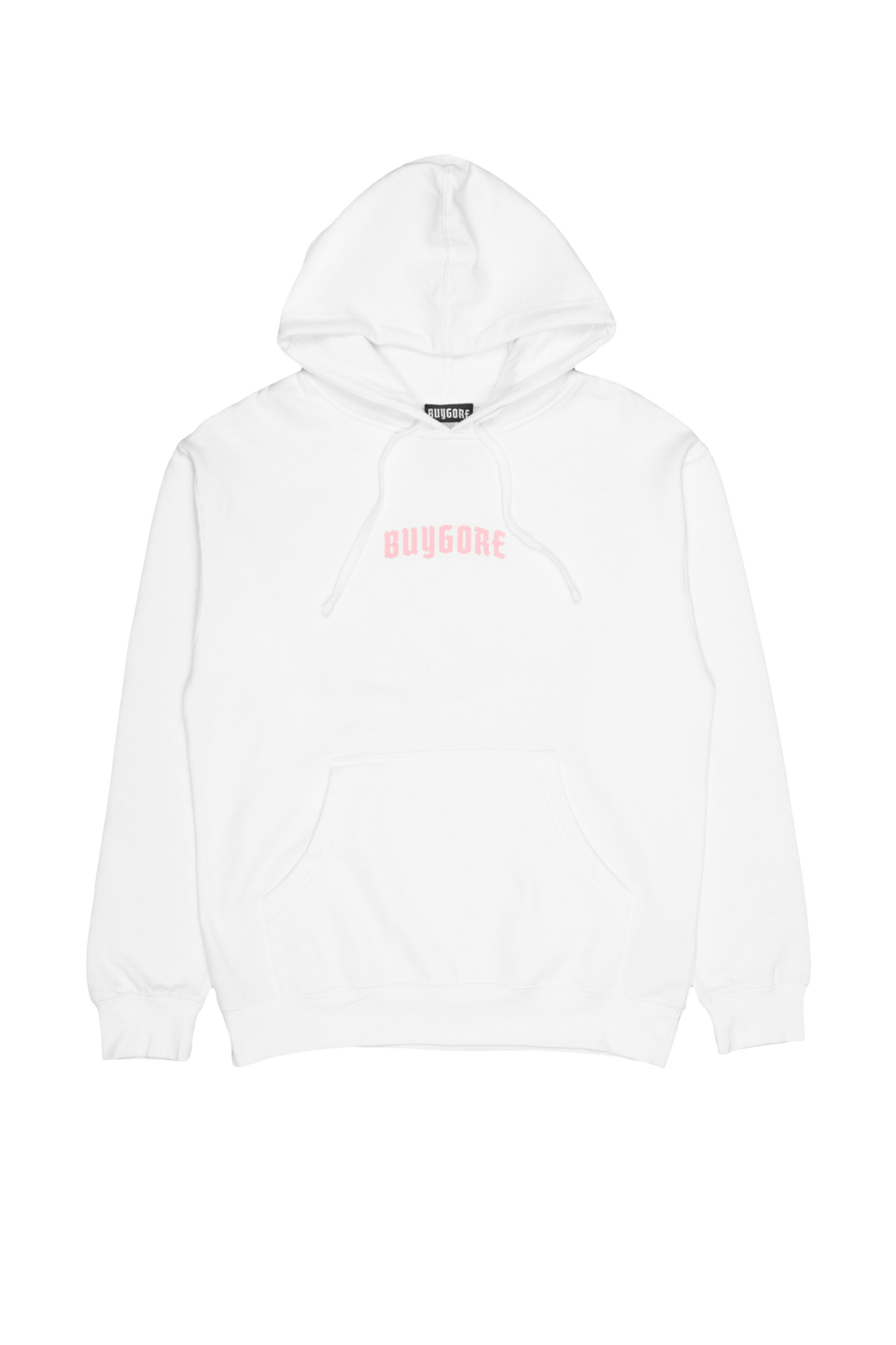white pullover hoodie