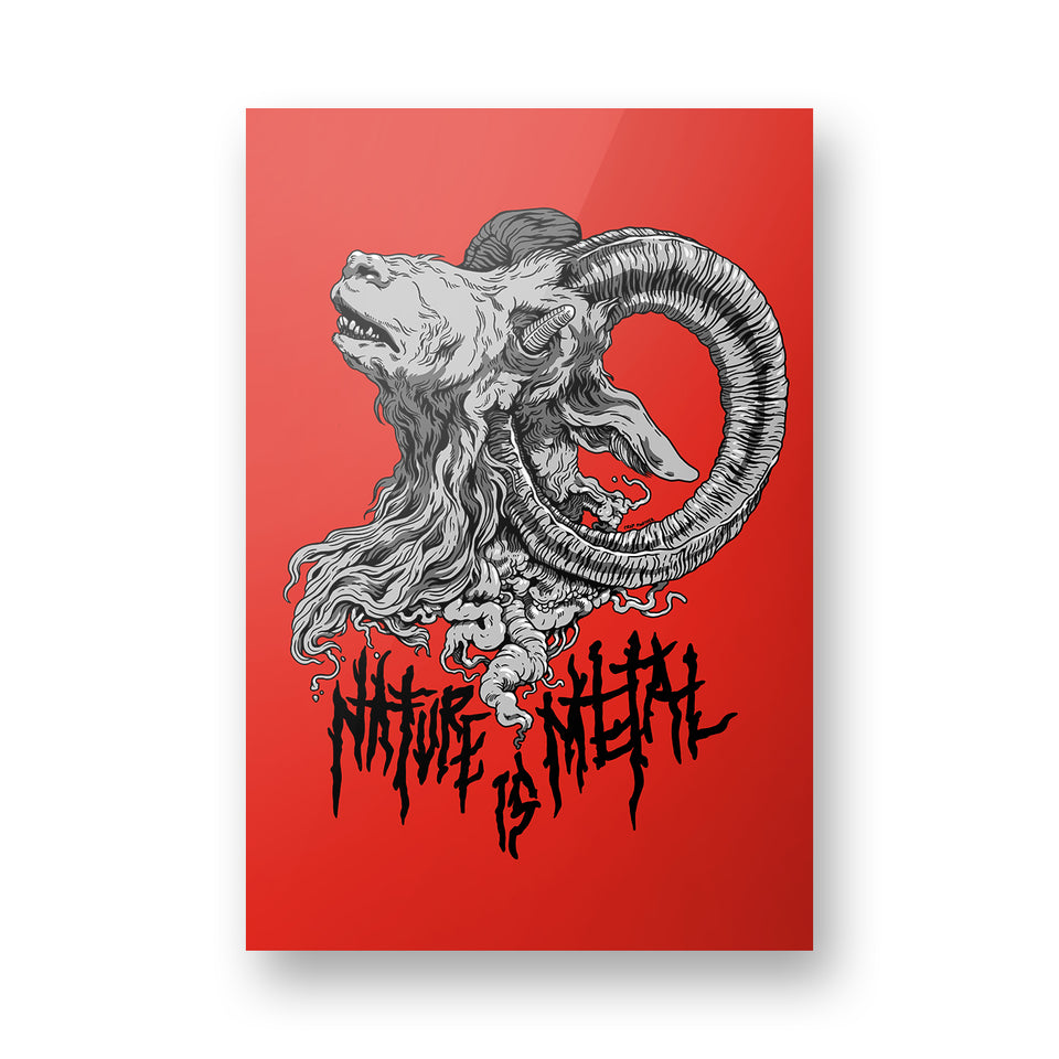 Nature Is Metal - Mr. Destruct - Poster – KT8