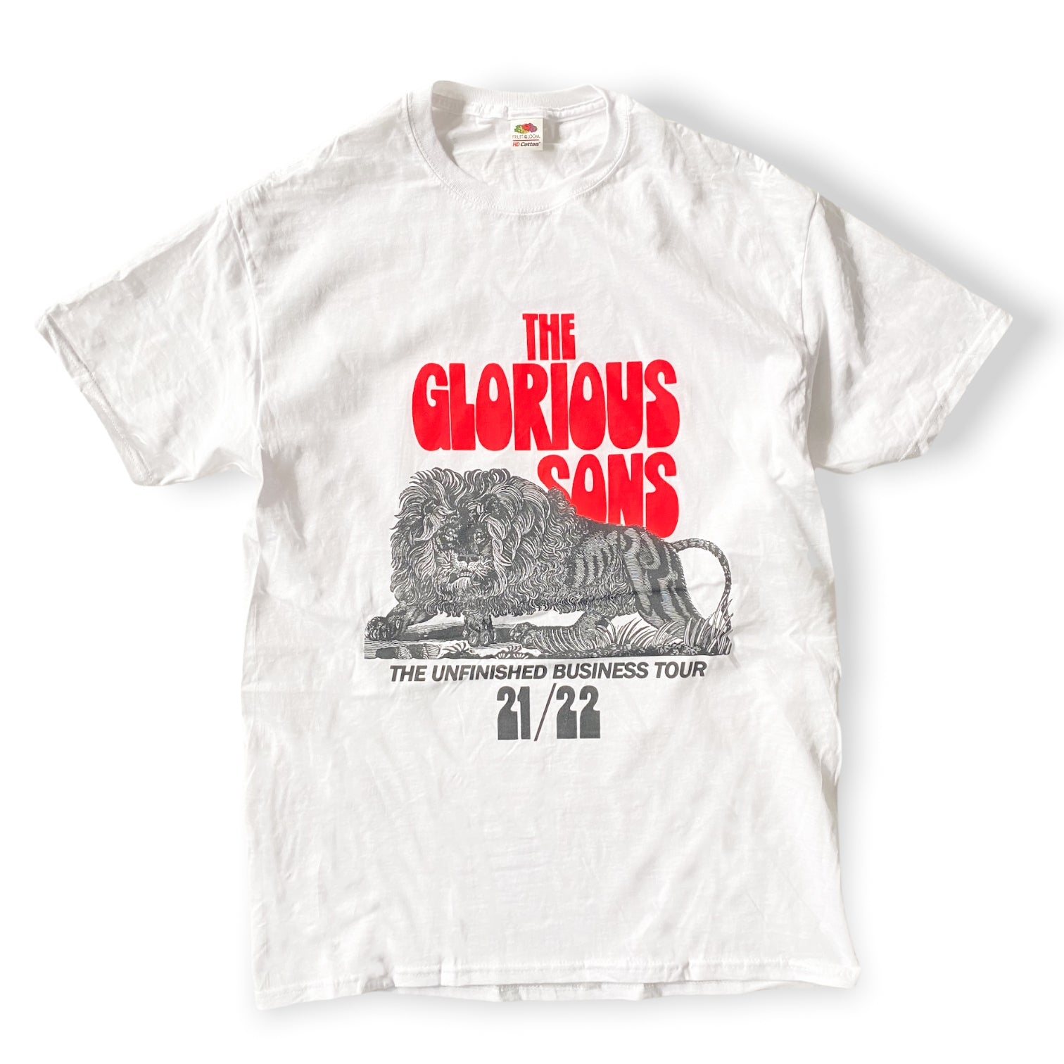 The Glorious Sons - Lion - White Tee - KT8 Merch Co product image