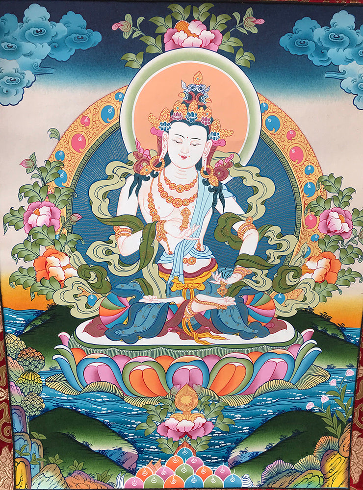 Vajrasattva Thangka #4 | Potala Gate