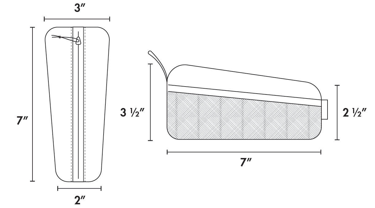 snek cycling top tube frame bag dimensions