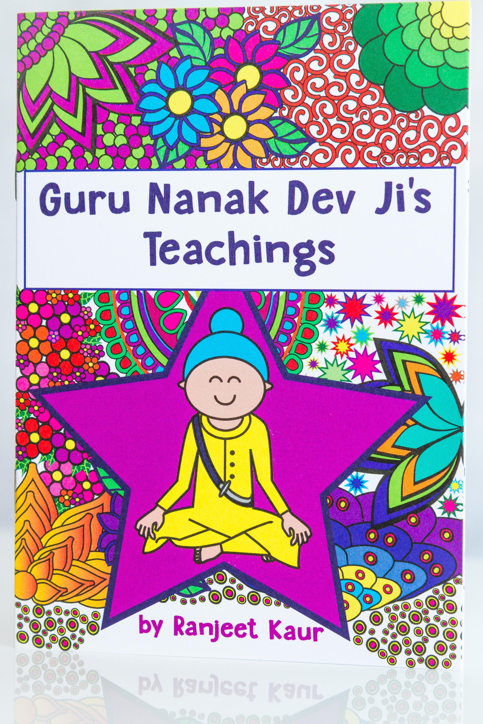 Guru Nanak Dev Ji's Teachings Colouring Book