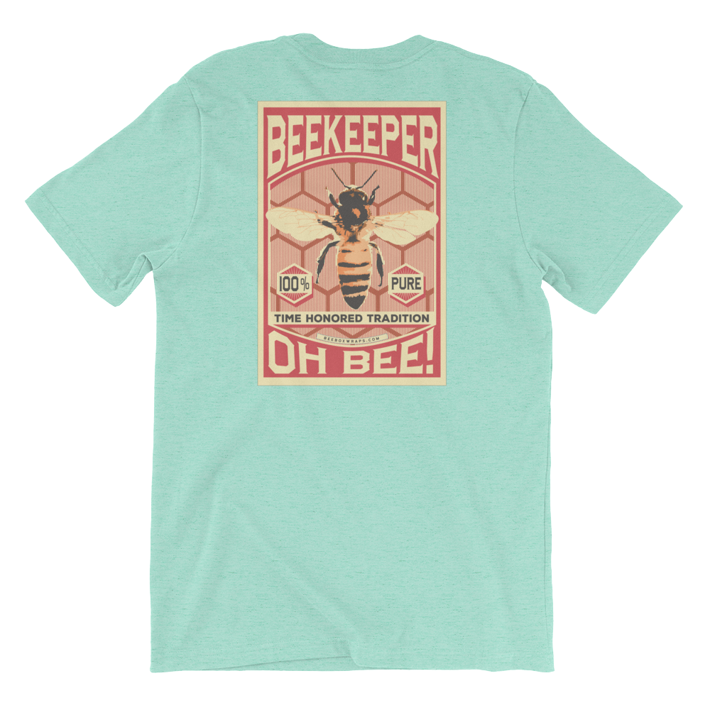 Custom Bee Beekeeper Cute Beekeeper Gifts For Women Crowned Queen Bee 98  Hive Classic T-shirt By Circularflap - Artistshot