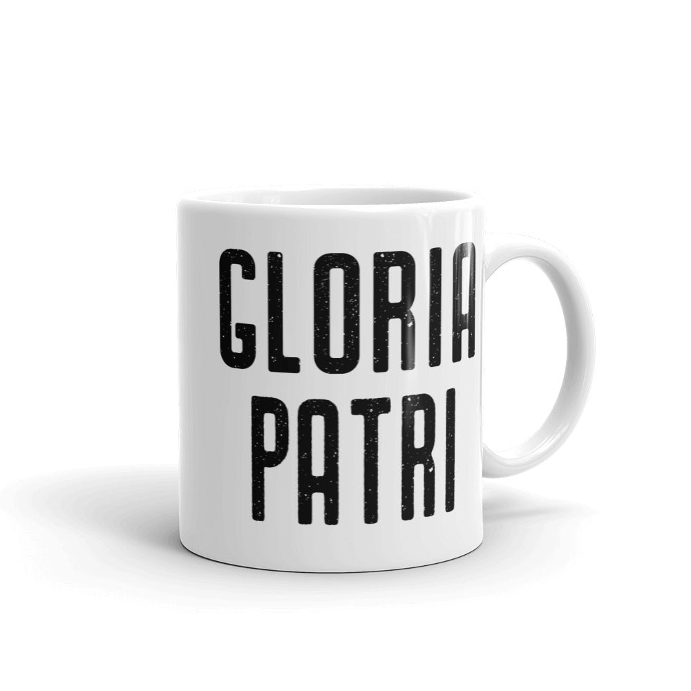 Gloria Patri Latin Prayer Mug - Catholic Coffee Cup - Priest, Nun, Dea ...