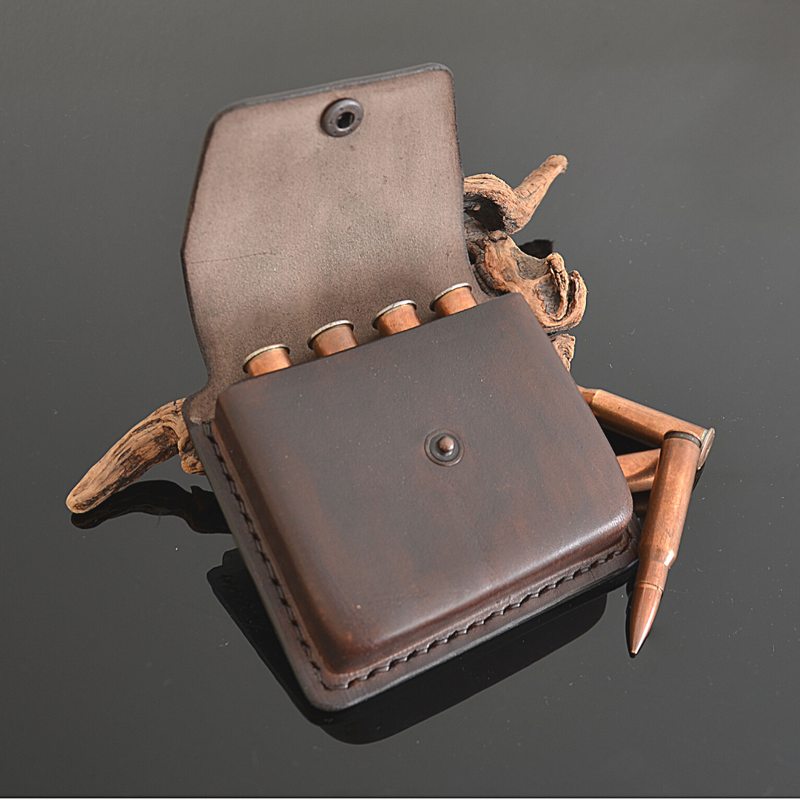 Genuine Leather Cartridge Ammo Belt Pouch Exodos Copenhagen Exodos Copenhagen 
