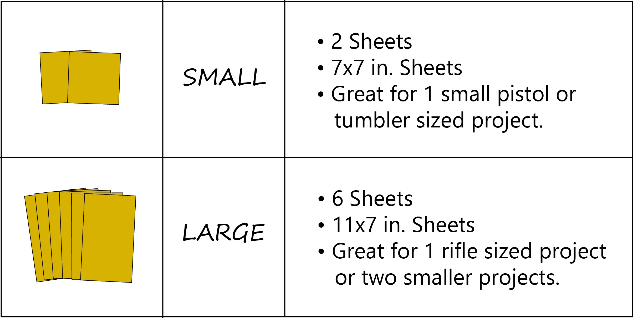 TREE BARK Camo Stencil Pack for Duracoat, Cerakote, Gunkote