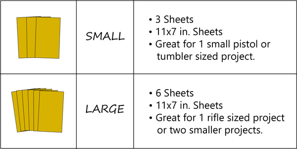 Stencil Weeding Tools for Adhesive Vinyl Stencils for Cerakote and DuraCoat  - Freedom Stencils