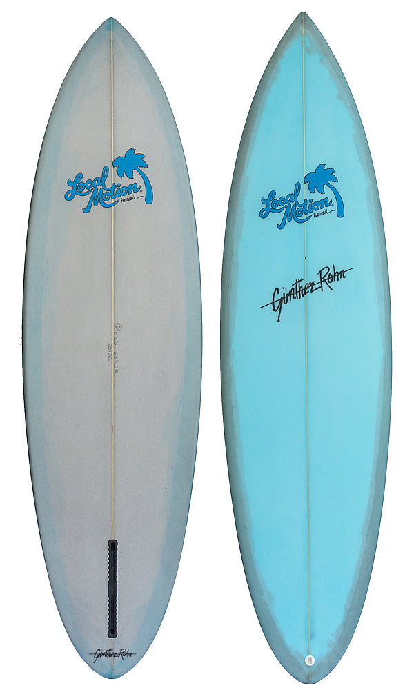Single fin Retro surfboard. GR Classic outline. Original designs