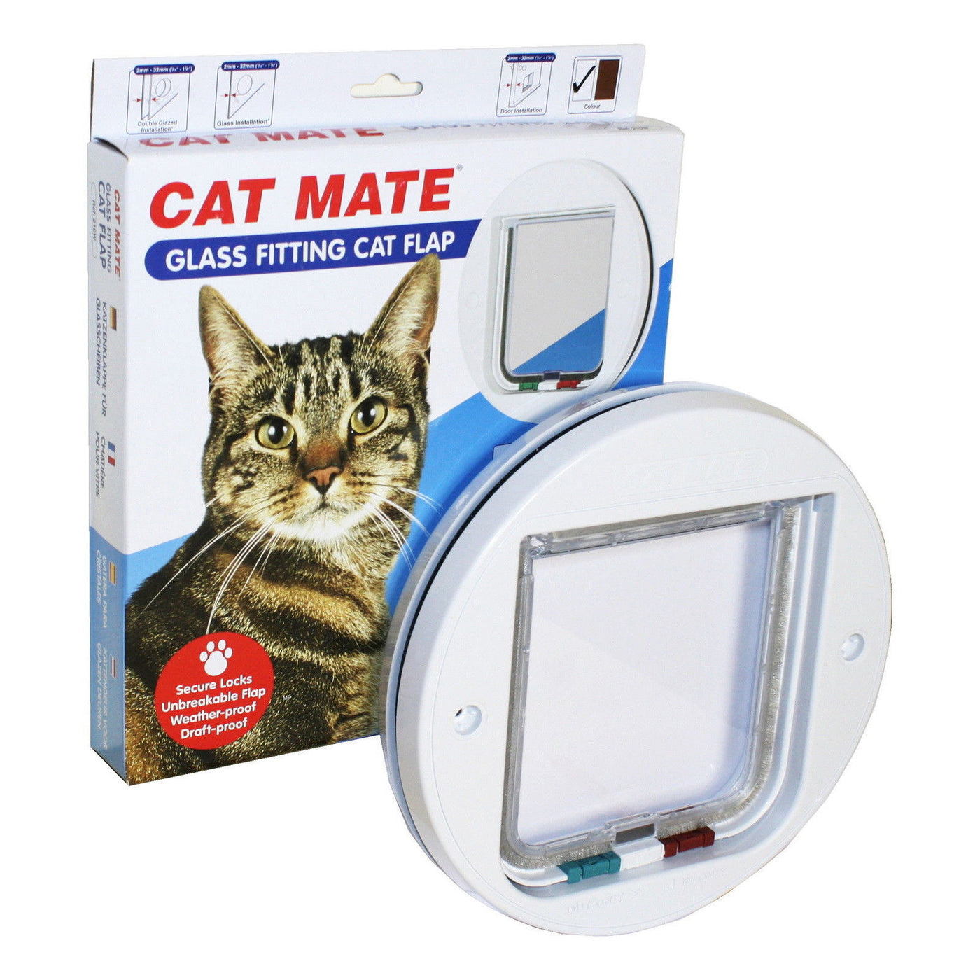 Cat Mate - Glass Fitting Circular Cat 