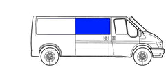 Ford Transit Van with Low roof Opening windows, Slider window Transit Low Roof