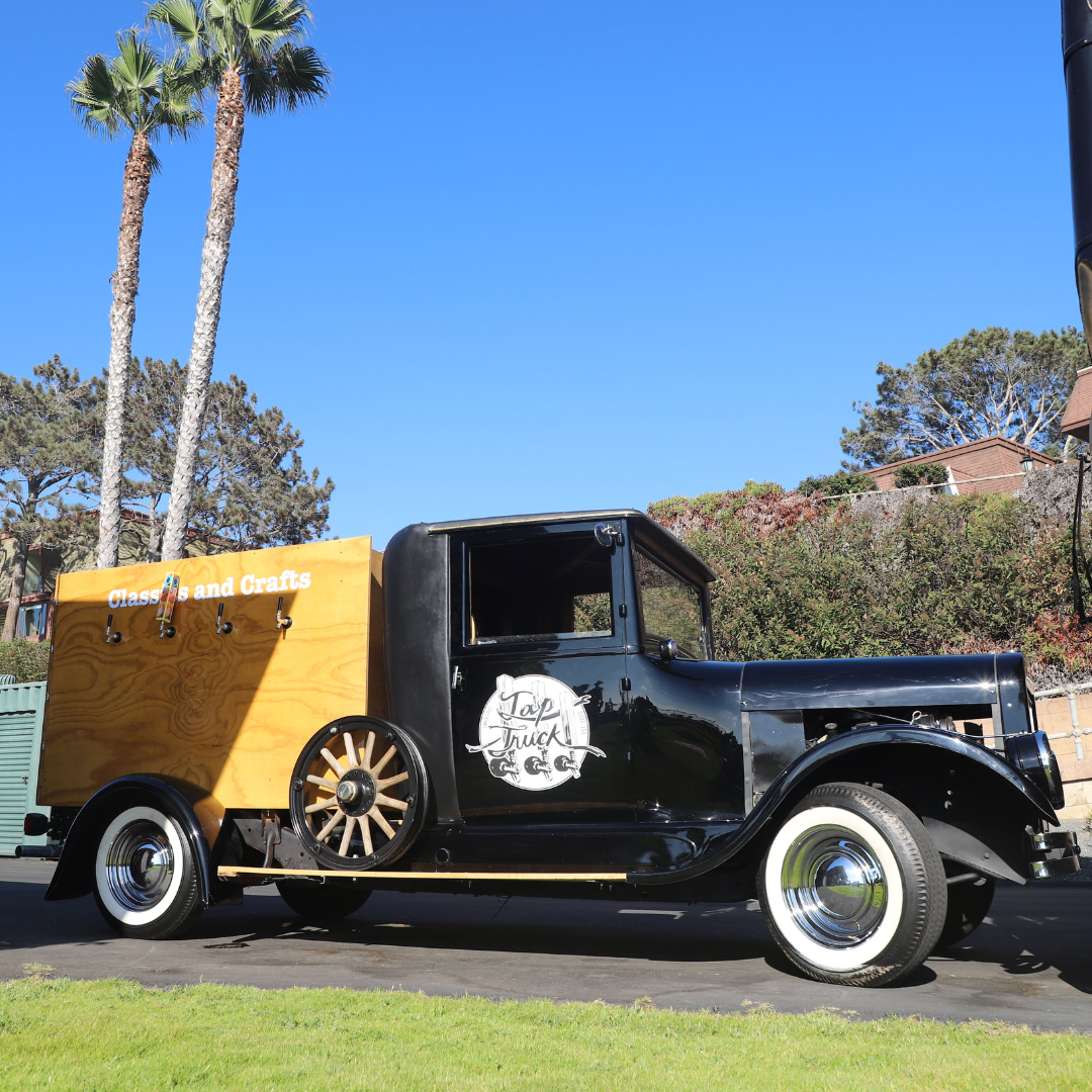 Our 1921 Buick is just the right addition to your event. Our passion for classic cars and craft beers makes our service unique in Santa Cruz and the surrounding area.