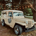 Charlie', our 1951 Willys Jeep wagon, brings the party to Bucks County and surrounding areas in Eastern Pennsylvania.