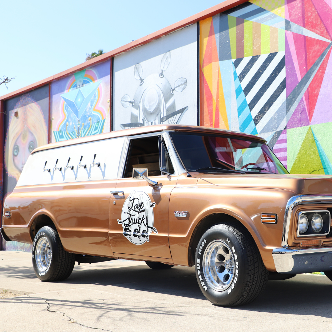 Tap Truck Amarillo has six beverage taps to provide all your mobile bar needs.