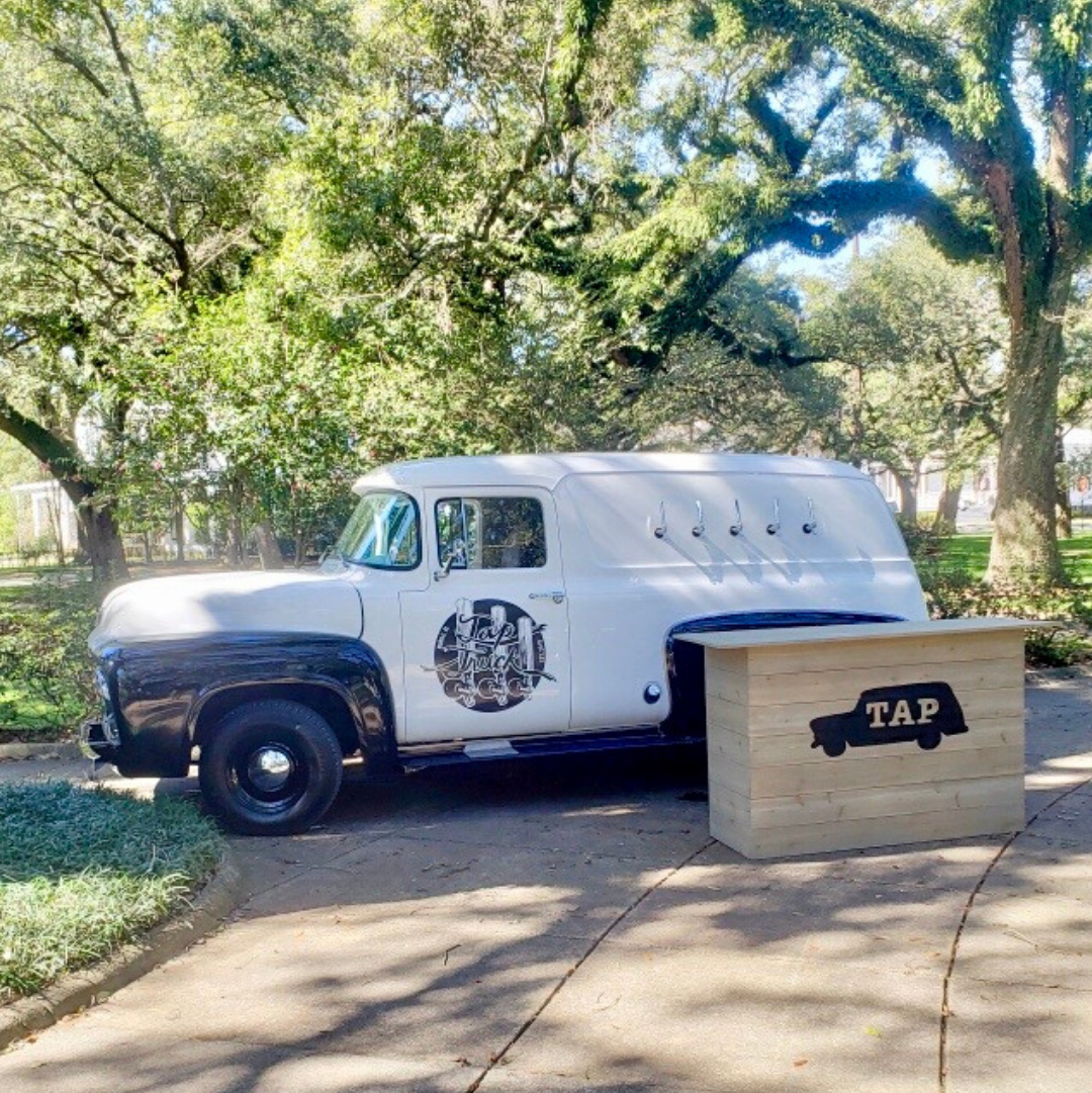 An awesome team serving Daphne, Fair Hope, and Spanish Fort, Alabama. With a hot rod 1956 Ford panel truck in wedding white, the color will fit in with any party! 