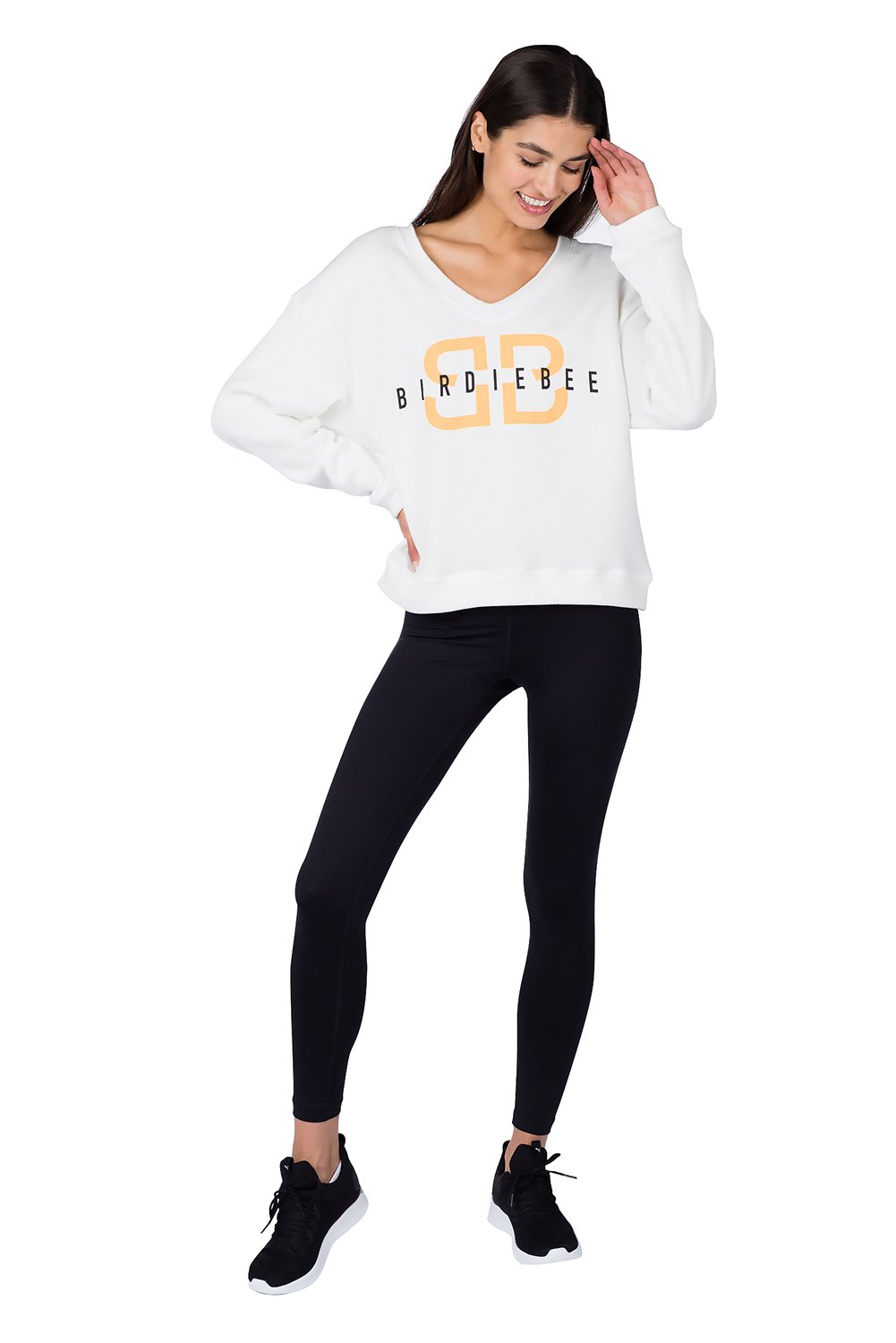 Hot Shot V-Neck Neon Sweatshirt