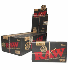 Raw Black Rolling Papers Shell Shock Edmonton Canada