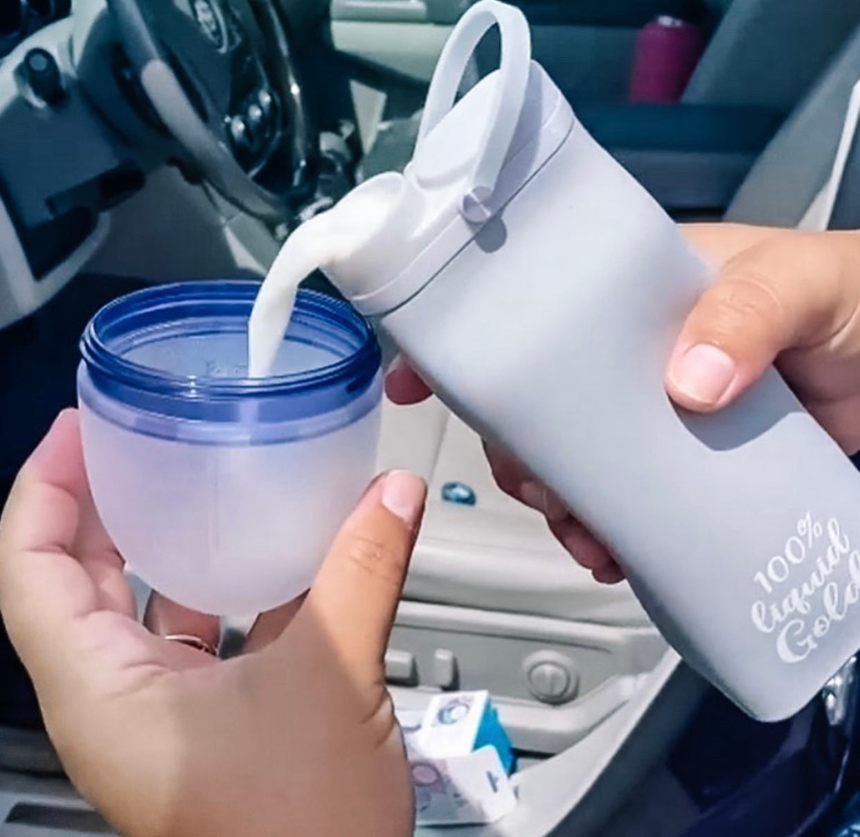 Junobie Battery Operated Portable Breast Milk Cooler & Container - AS SEEN  ON SHARK TANK! – Little BaeBae