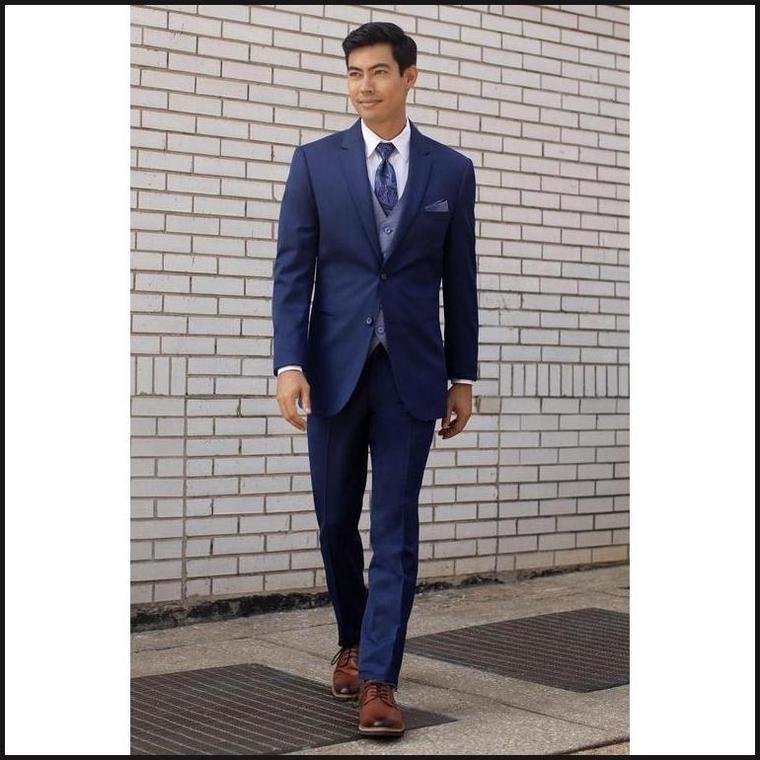 Michael Kors Ultra Slim Blue Performance Wedding Suit 302 only $ –  That Guy's Secret