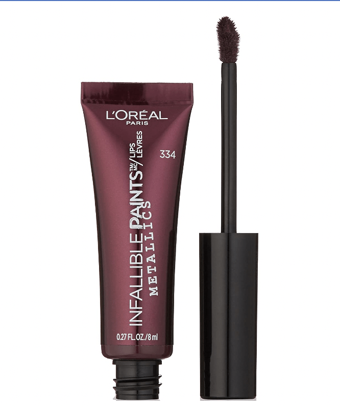 L'Oreal Labios SMOLDERING ECLIPSE L'Oreal Infallible® Lip Paints Metallic