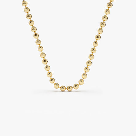 Gold Mariner Chain and Lock Necklace – Three Blessed Gems