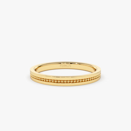 14K 3mm Twisted Rope Ring 14K Gold / 4.75