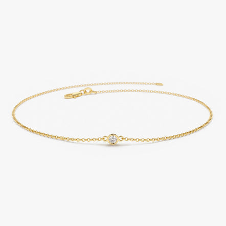 DAVID WHITE GOLD BRACELET - Jewelry