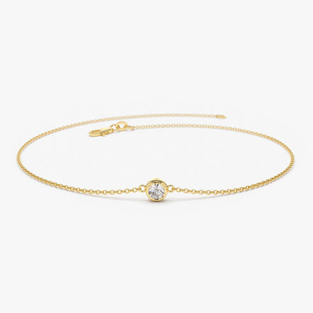 14K Gold Four Leaf Clover Charm Bracelet – FERKOS FJ