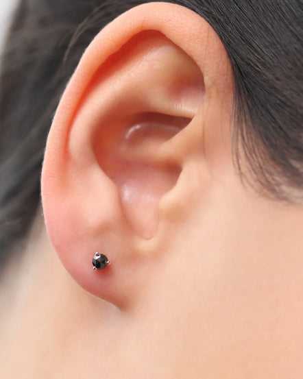 Tiny Black X Diamond Climber Stud Earrings CZ Dainty Earrings Tiny Gold Studs  Small Stud Earrings Minimalist Earrings Tiny Studs - Etsy
