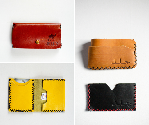 Jelld Handmade Leather Wallets | Handmade Palestine