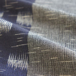 Handwoven Ikat Cotton - Chintana (Indigo, Black & Grey)
