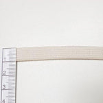 Organic Cotton Elastic Tape - Ecru 9.5mm Strong (Wholesale)