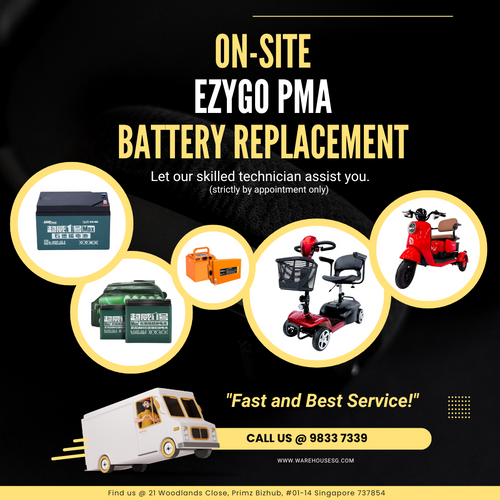 EZYGO PMA Battery Replacement 