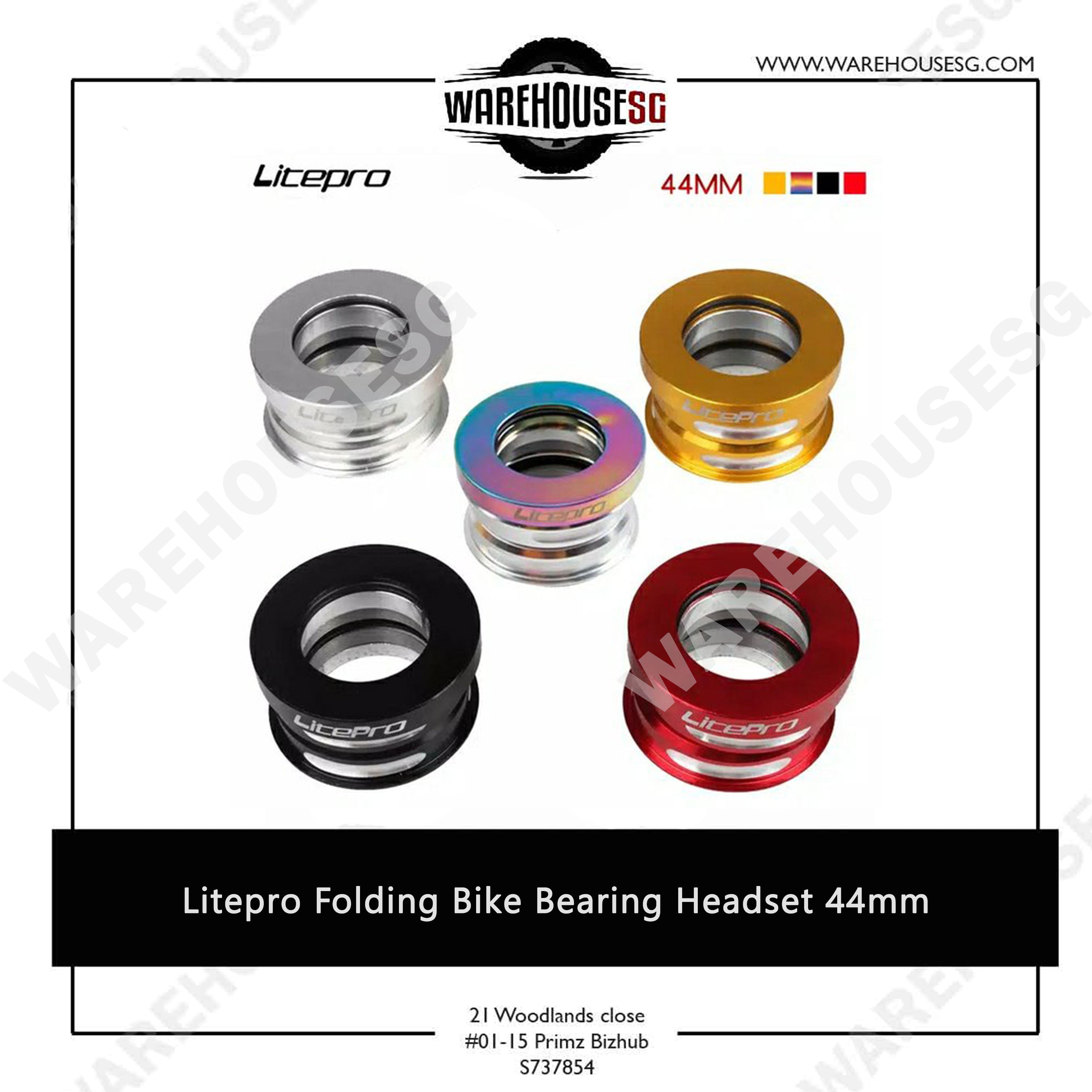 headset litepro bearing