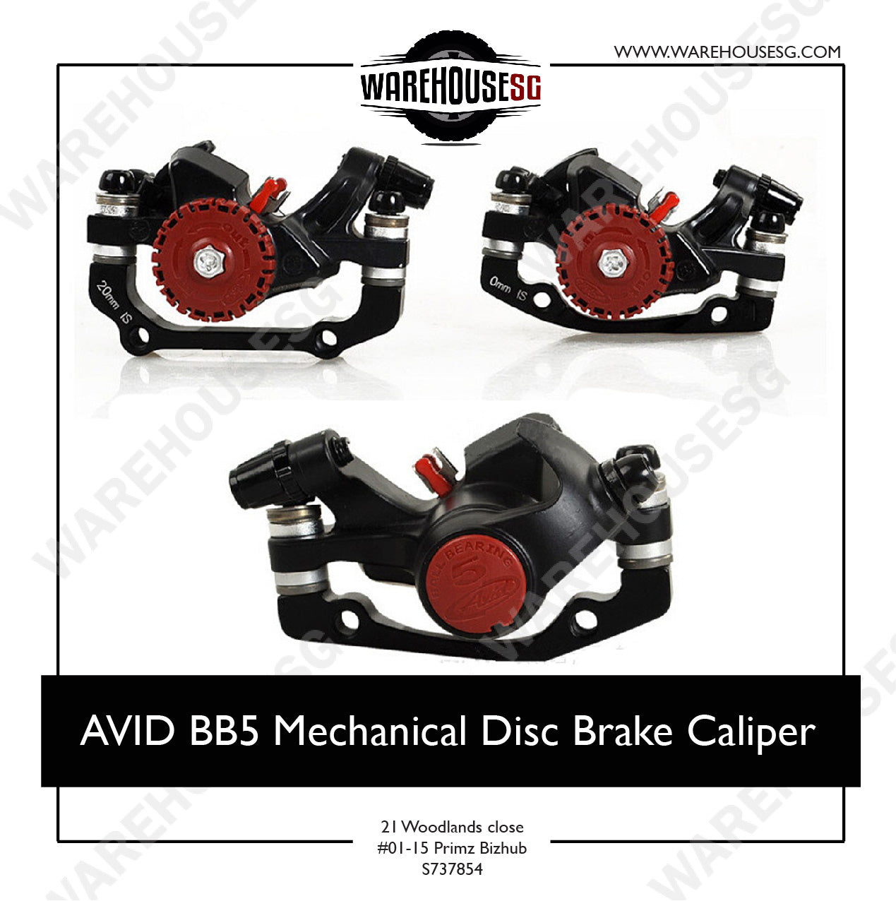 avid bb5 mechanical disk brakes