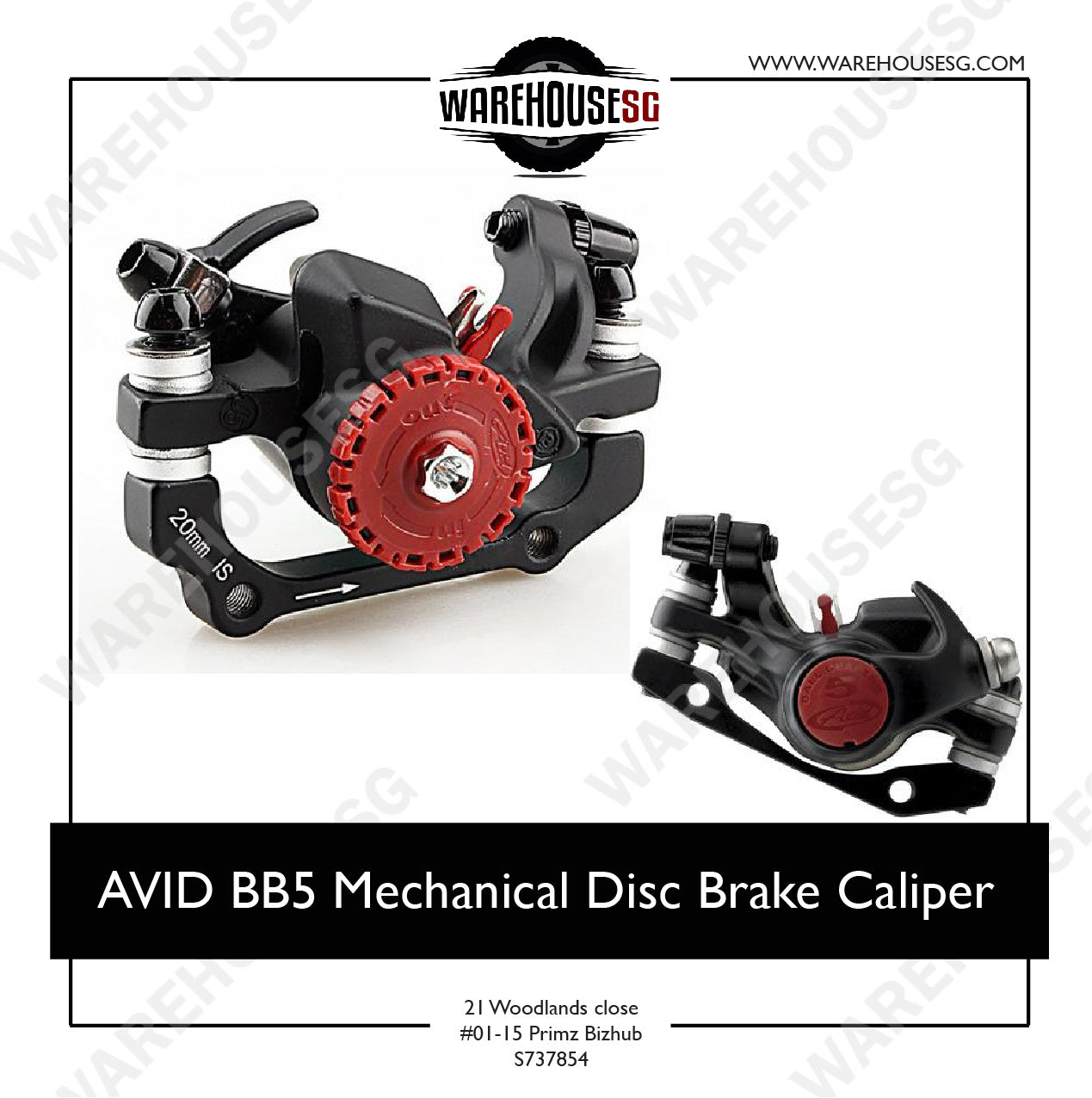 avid bb5 mechanical disk brakes