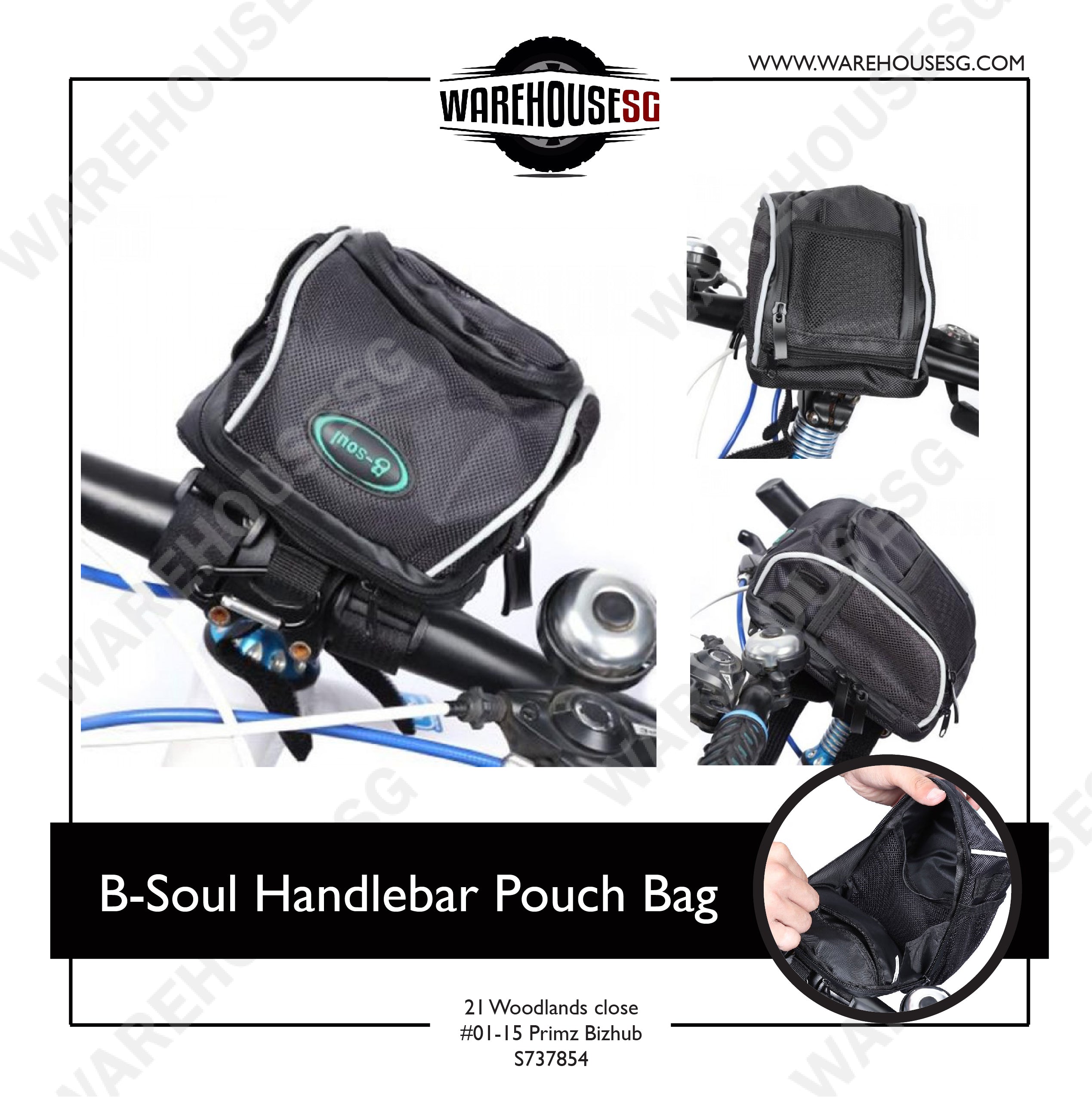 b soul handlebar bag