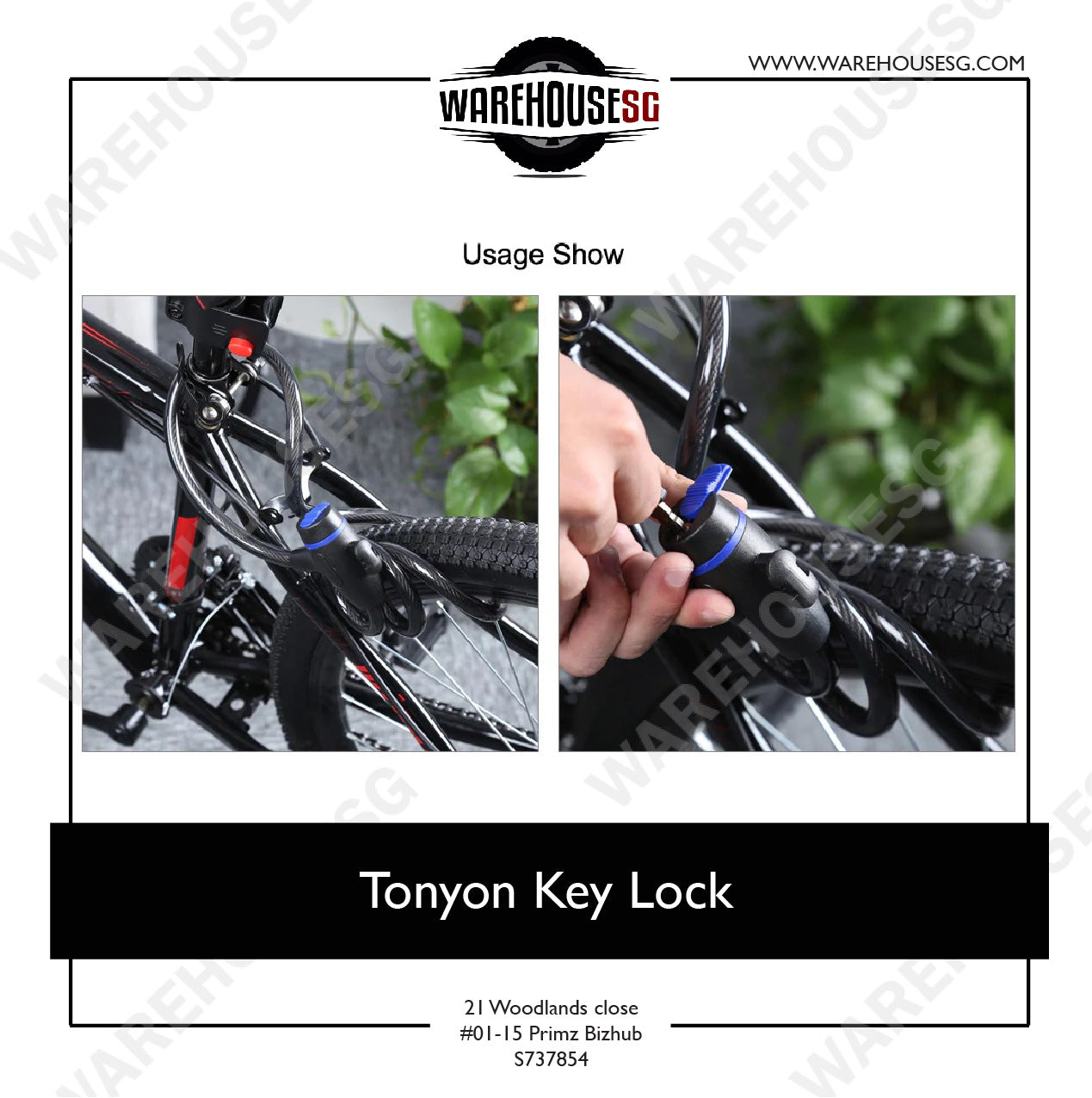 tonyon bike lock