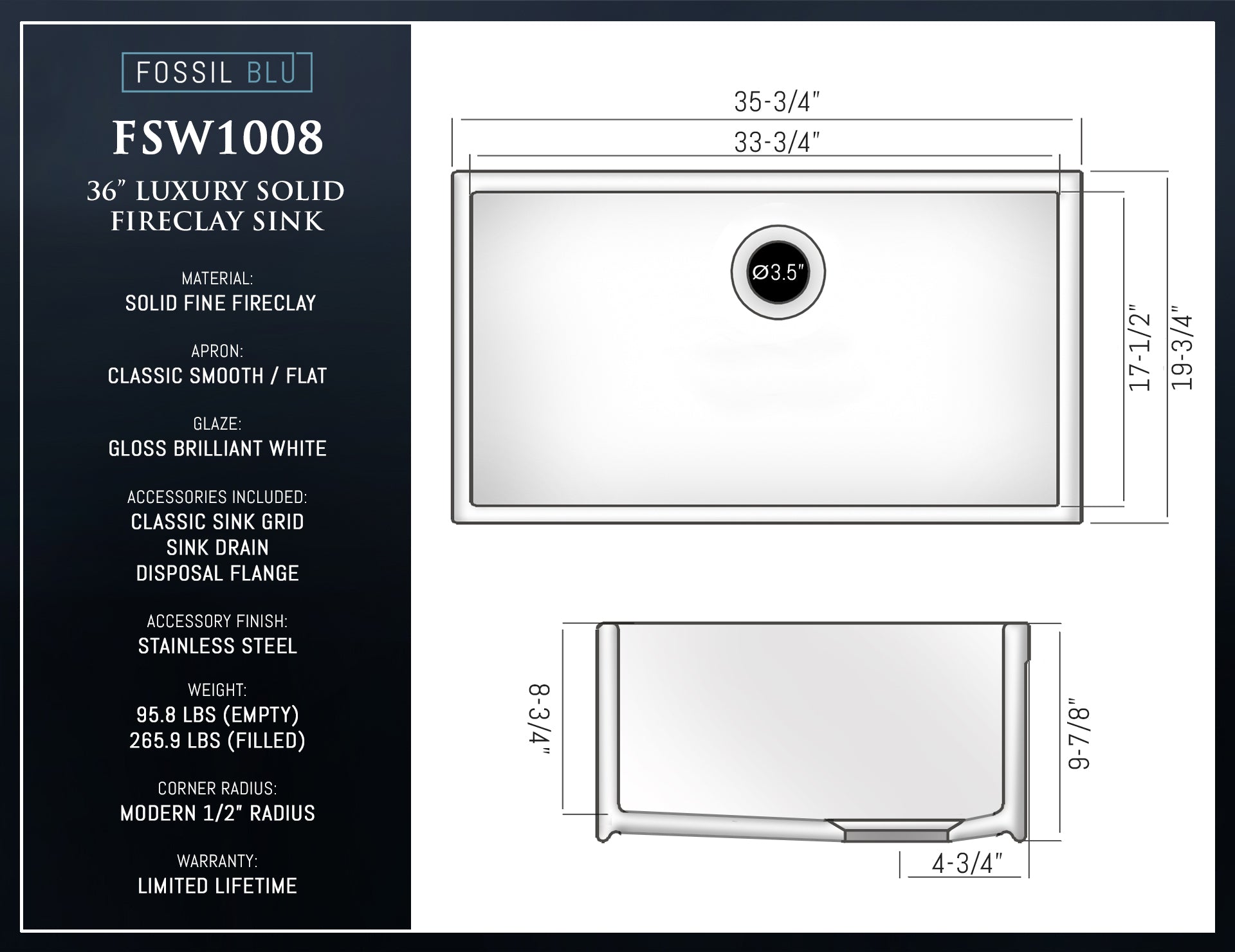 farmhouse kitchen sink sizes