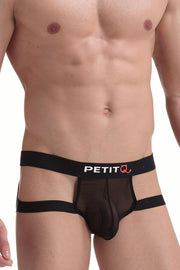 Slip Carros Noir Transparent - PetitQ Underwear