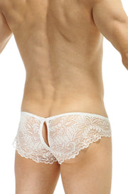 Bikini Menglon Dentelle Blanc