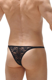 Plellis Spitzenbikini Schwarz