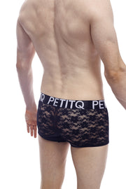 Percey Lace Boxer Schwarz