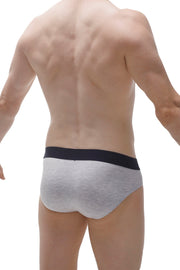 Slip Double Pouch Gris