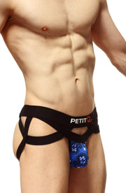 Jockstrap Bust Bandana Bleu