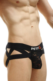 Jockstring Bost Encaje Negro