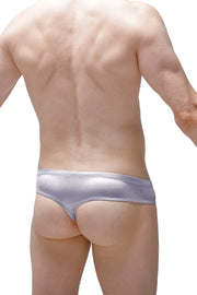 Mini Boxer Satin Argent