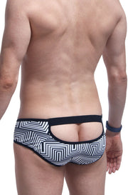 Slip Glimpse Dédale - PetitQ Underwear